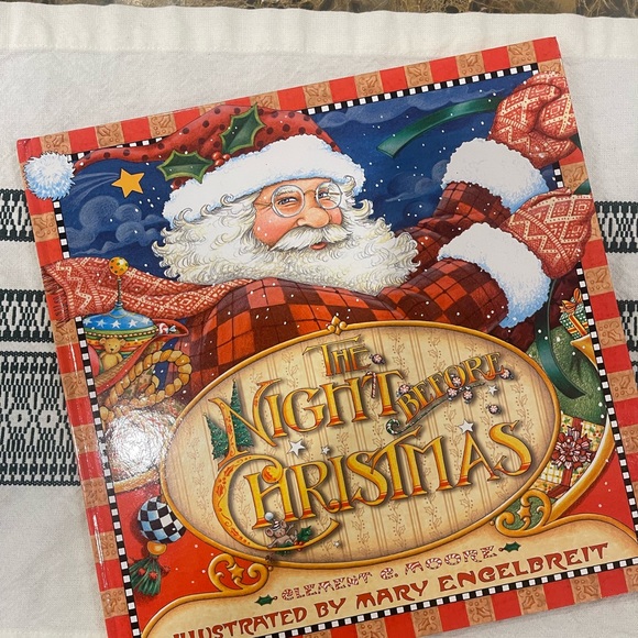 Mary Engelbreit The Night Before Christmas Kid’s Book - Picture 1 of 1
